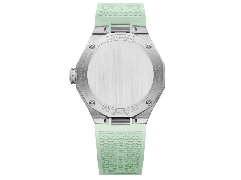 WOMEN'S WATCH STEEL/CAUCCIU' RIVIERA BAUME & MERCIER M0A10611